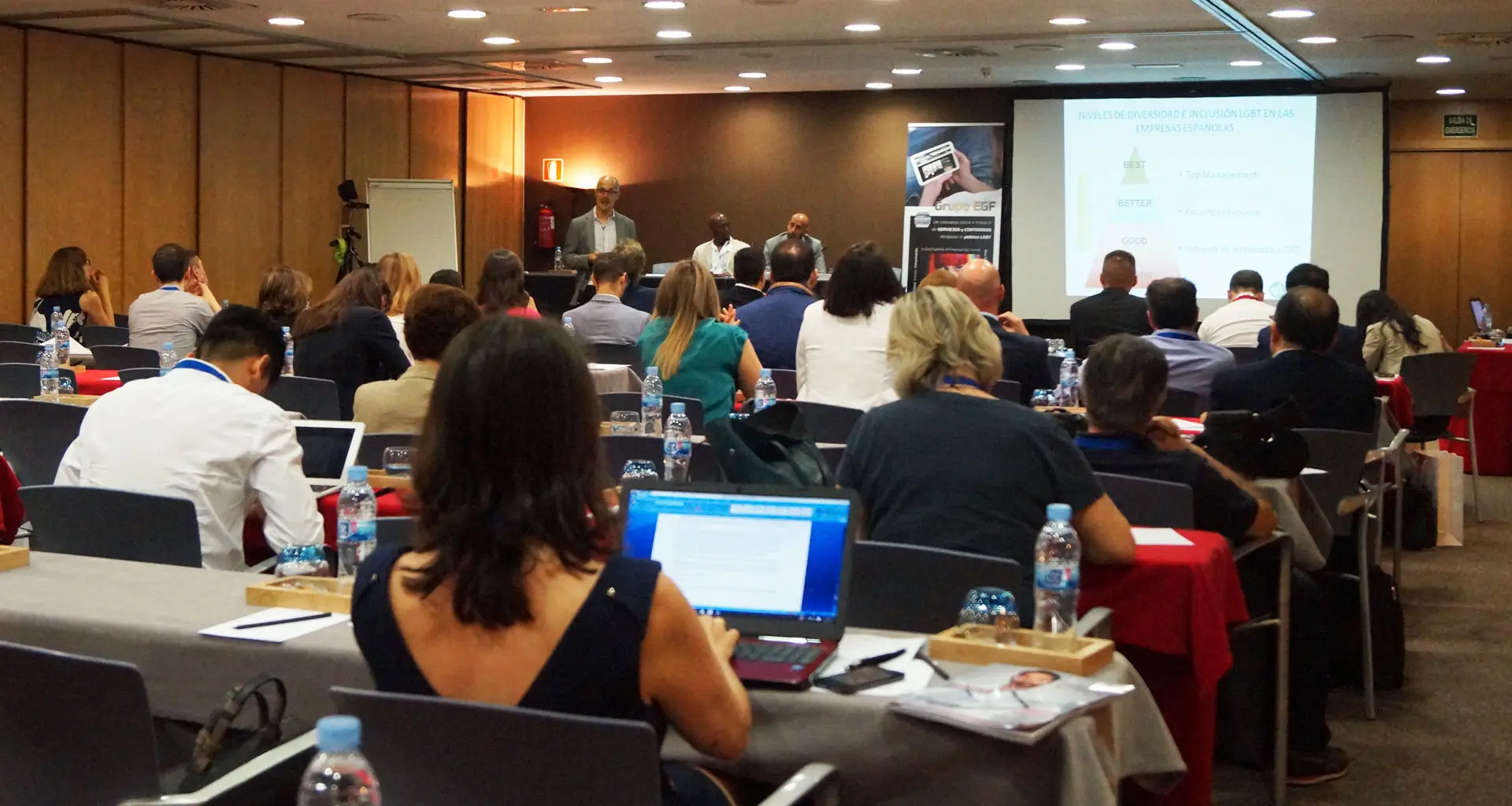 Congreso EGF. evento corporativo organizado por la agencia de marketing Benidorm Visual