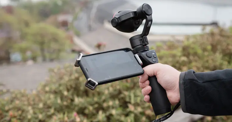 Gimbal en la mano