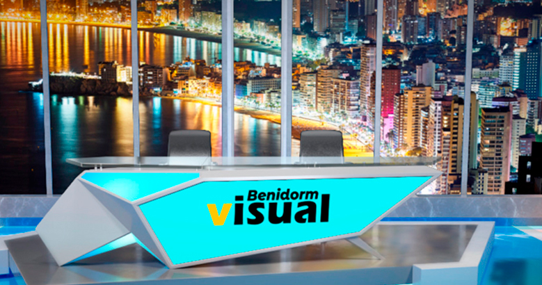 Vista de Benidorm desde la agencia de marketing Benidorm Visual
