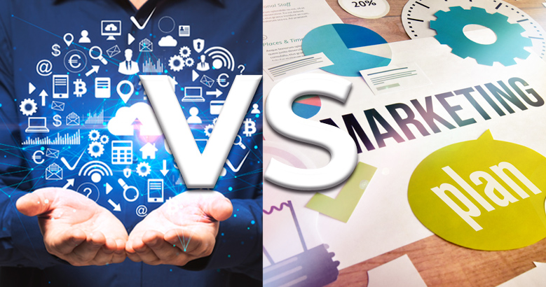 marketing digital versus marketing convencional