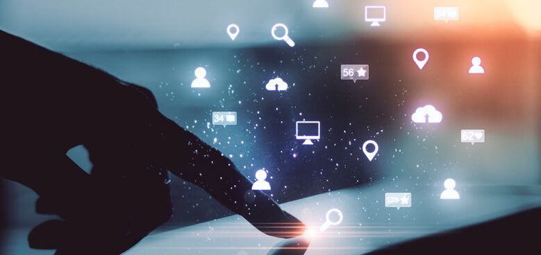 ordenador y redes sociales