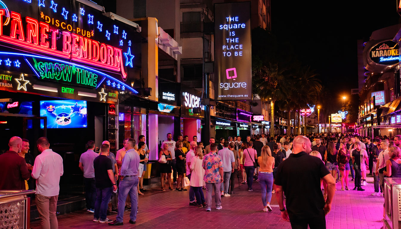 Locales de ocio nocturno en Benidorm