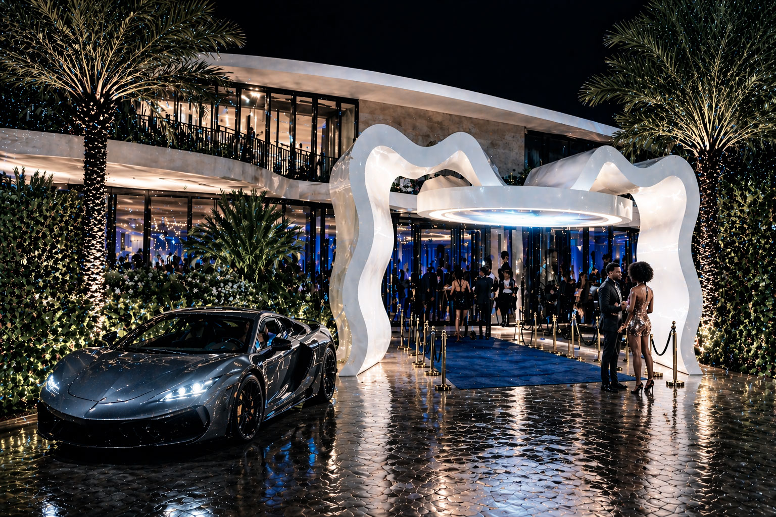 entrada club exclusivo Miami
