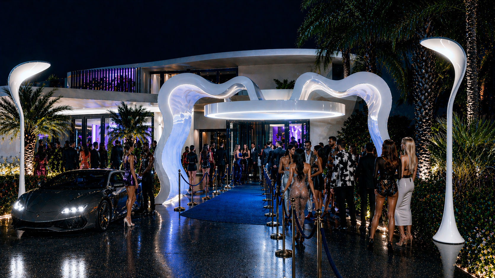 entrada club exclusivo Miami