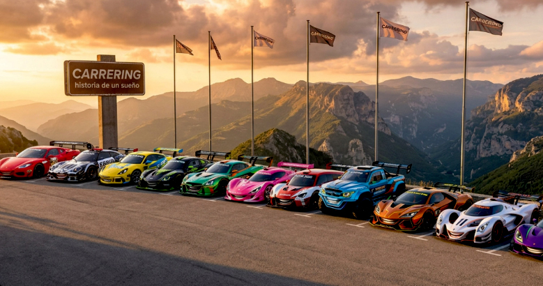 Benidorm Visual crea un impactante Rally Virtual con coches que cobran vida propia